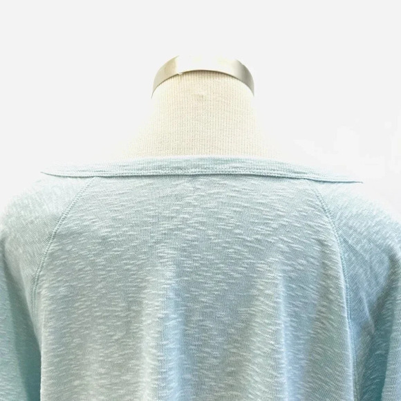 NWT SO GOODS FOR LIFE Juniors Long Sleeve Pullover V-Neck Green Shirt Size XL - Picture 6 of 10